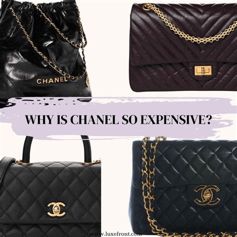 chanel bottle handbag price|why is Chanel so expensive.